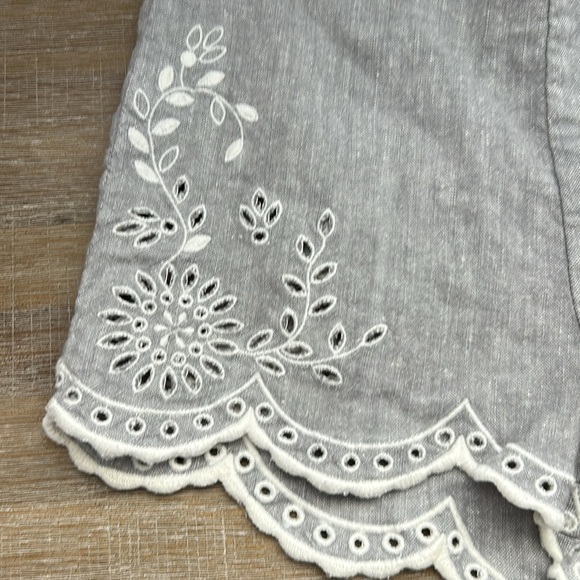 Free People Life’s Too Short Grey Eyelet Shorts
Size 2/27” waist - Picture 4 of 8